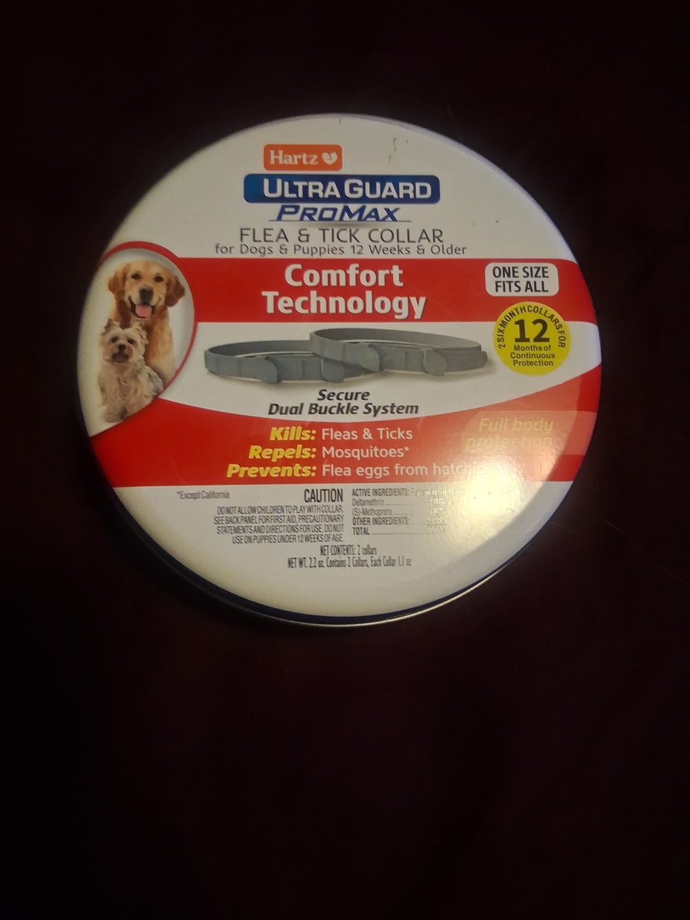 UltraGuard ProMax Flea & Tick Collar For Dogs
